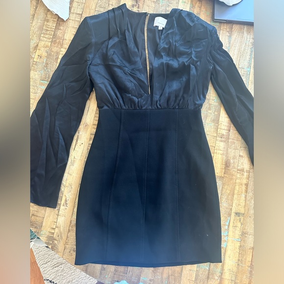 Cinq A Cept black mini dress, size 2 - Picture 1 of 5